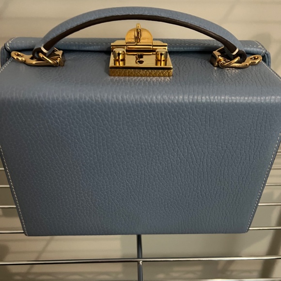 Marc Cross Grace Leather Handbag - NEW - Picture 2 of 9